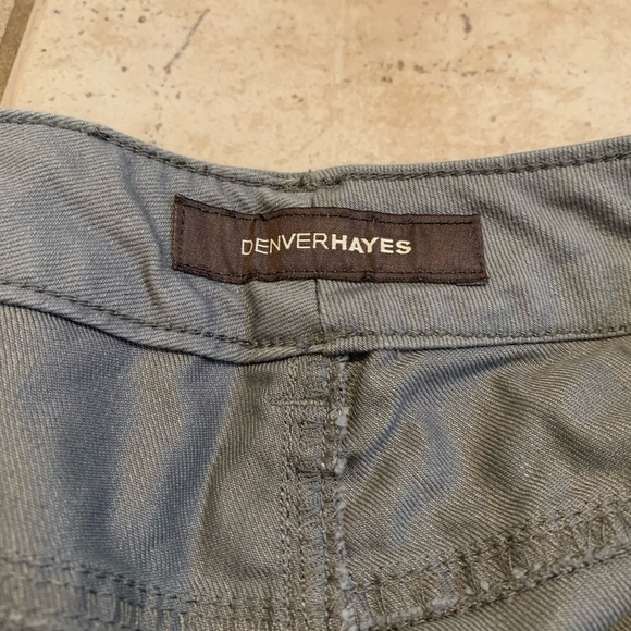 Denver Hayes Mia Mid Rise Grey Shorts - Women's Size 14 - Picture 2 of 6